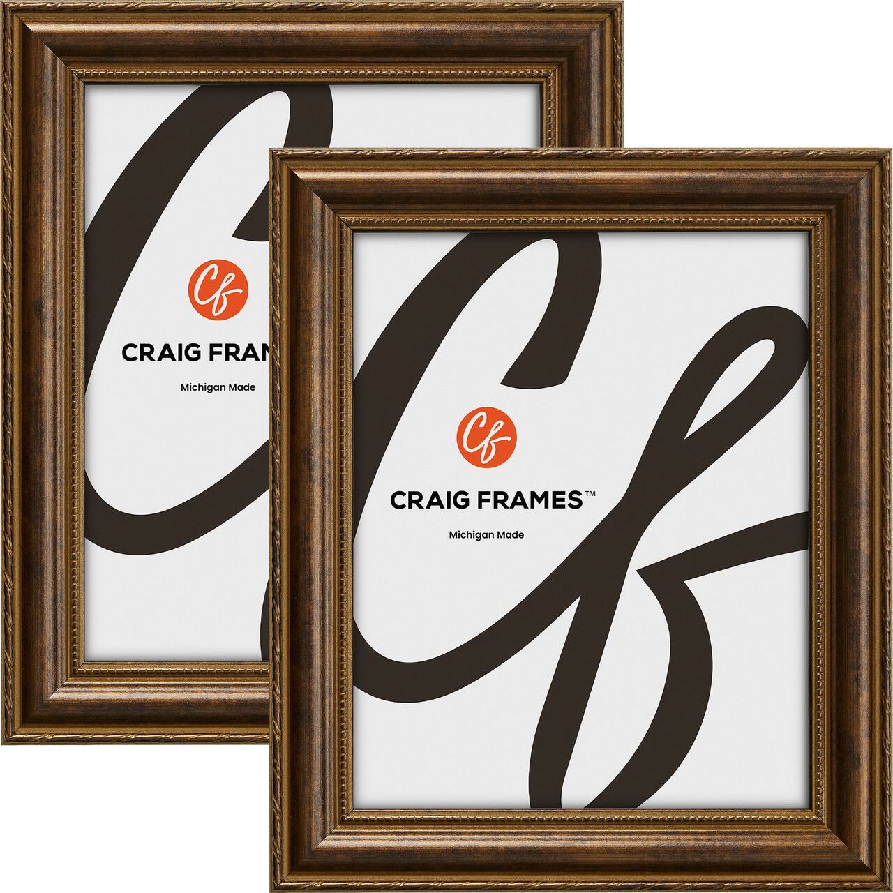 2 Pack Craig Frames Victoria Bronze Picture Frame